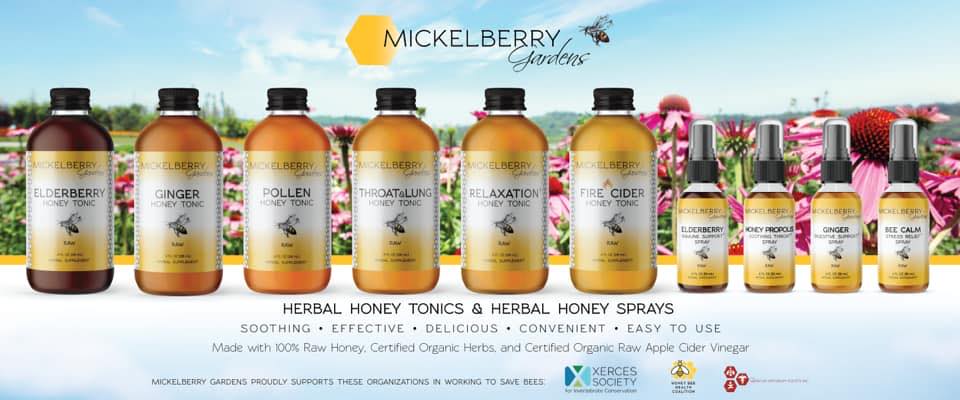 Mickelberry Gardens - Herbal Honey Tonics & Herbal Honey Sprays